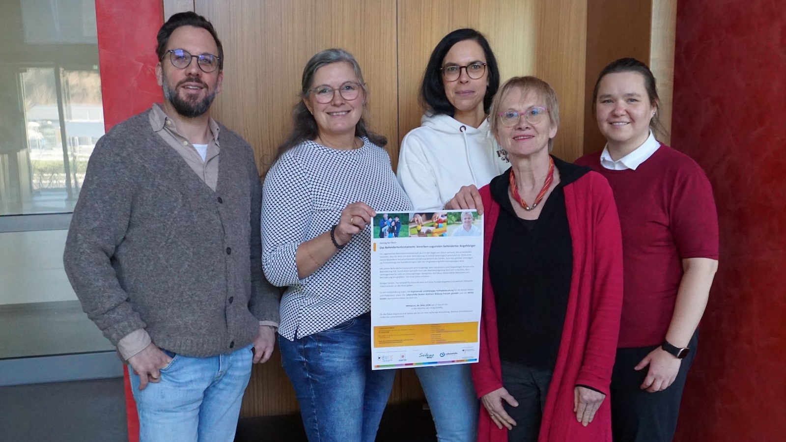 Gut geregelt für den Ernstfall: Behindertentestament im Fokus