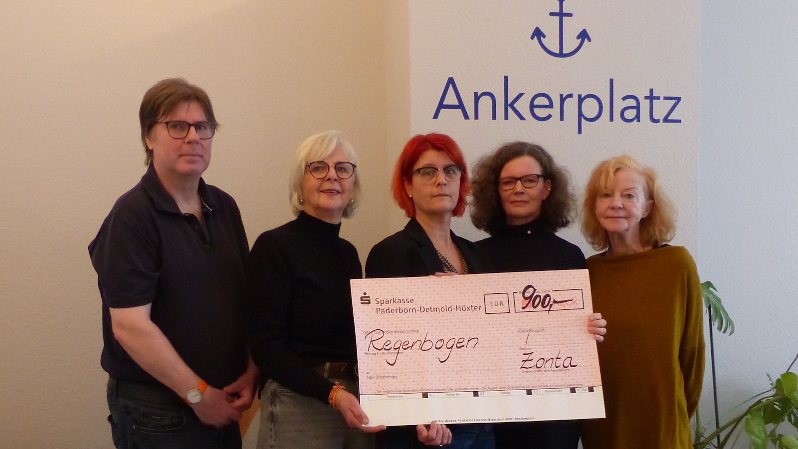 900 Euro für Regenbogen – Zonta spendet für trauernde Kinder im Kreis Höxter